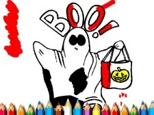 Livre de coloriage d'Halloween