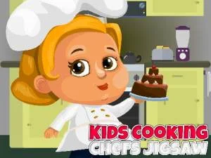 Puzzle de chefs cuisiniers pour enfants